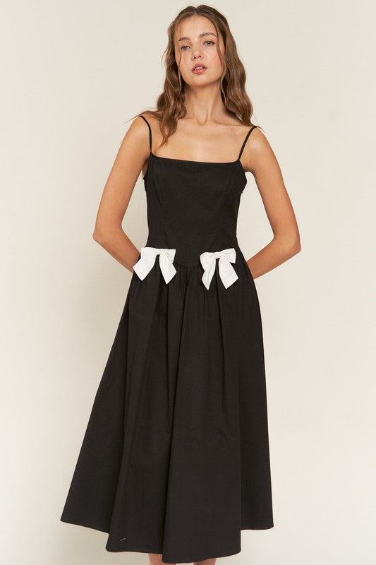 Emily Bow Midi Dress