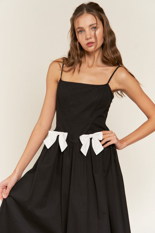 Emily Bow Midi Dress