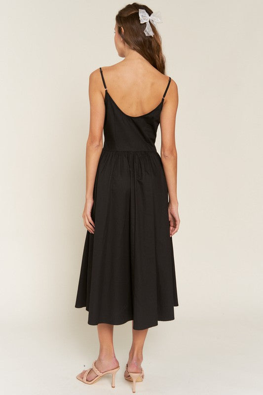 Emily Bow Midi Dress