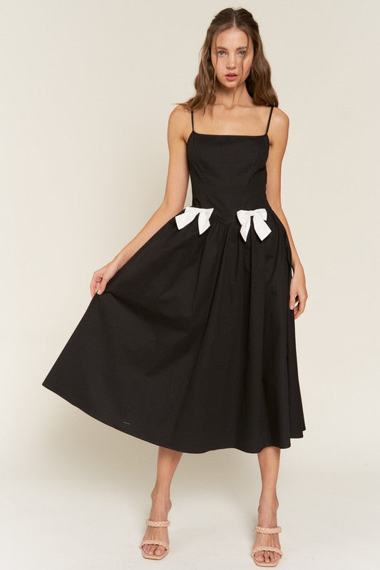 Emily Bow Midi Dress