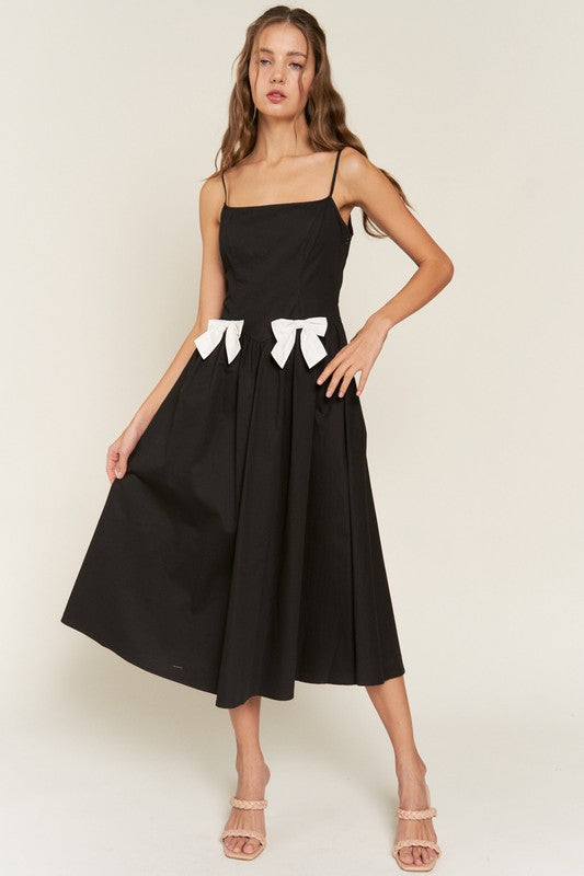 Emily Bow Midi Dress
