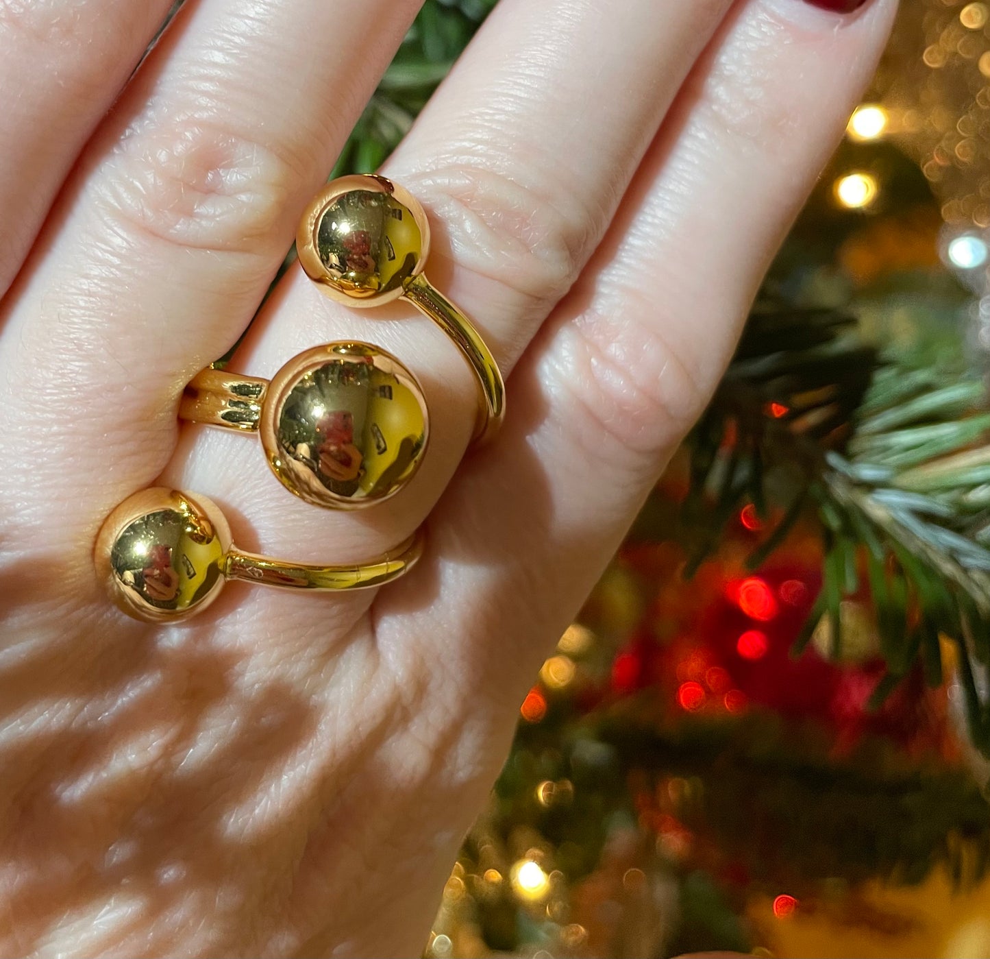 Accessories- Copper Plated Ball Rings