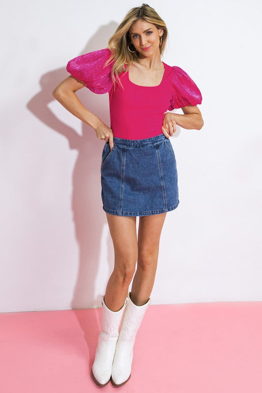 Skirt Skort Denim Pant