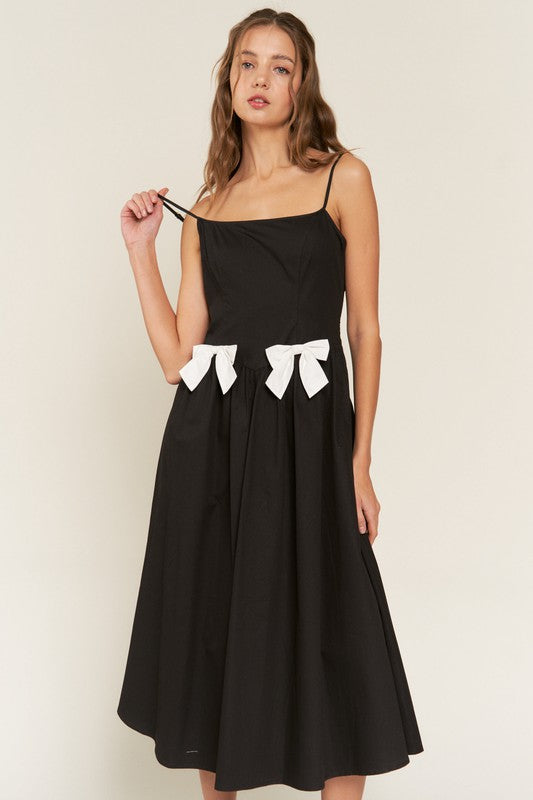 Emily Bow Midi Dress