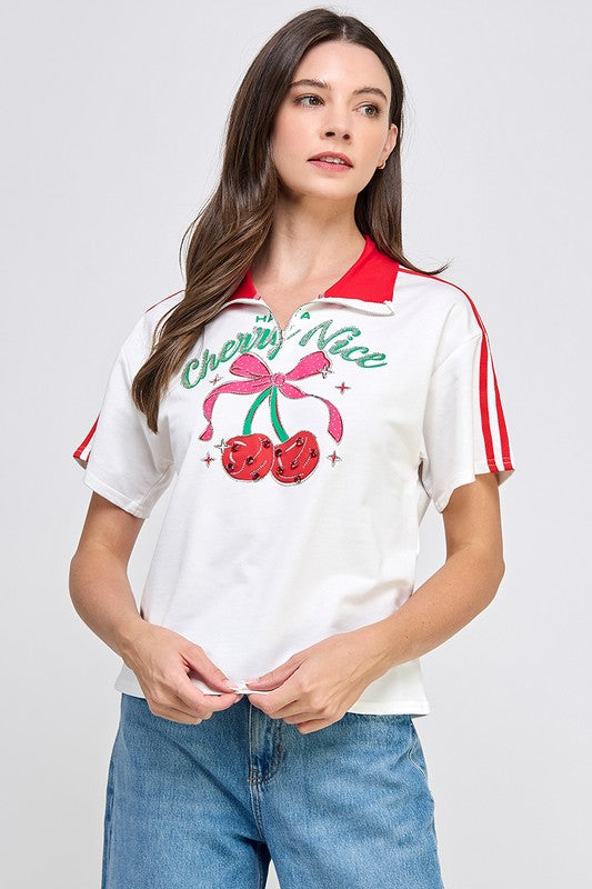 Cherry Nice Top