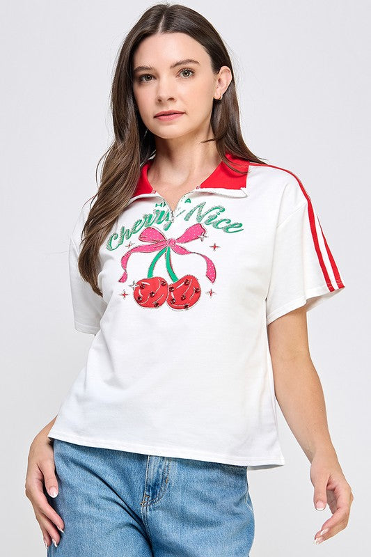 Cherry Nice Top