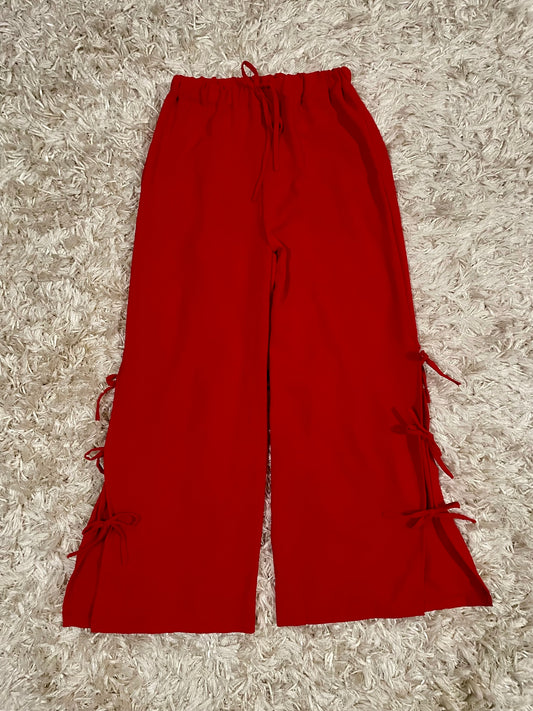 Cherry Bow Pants