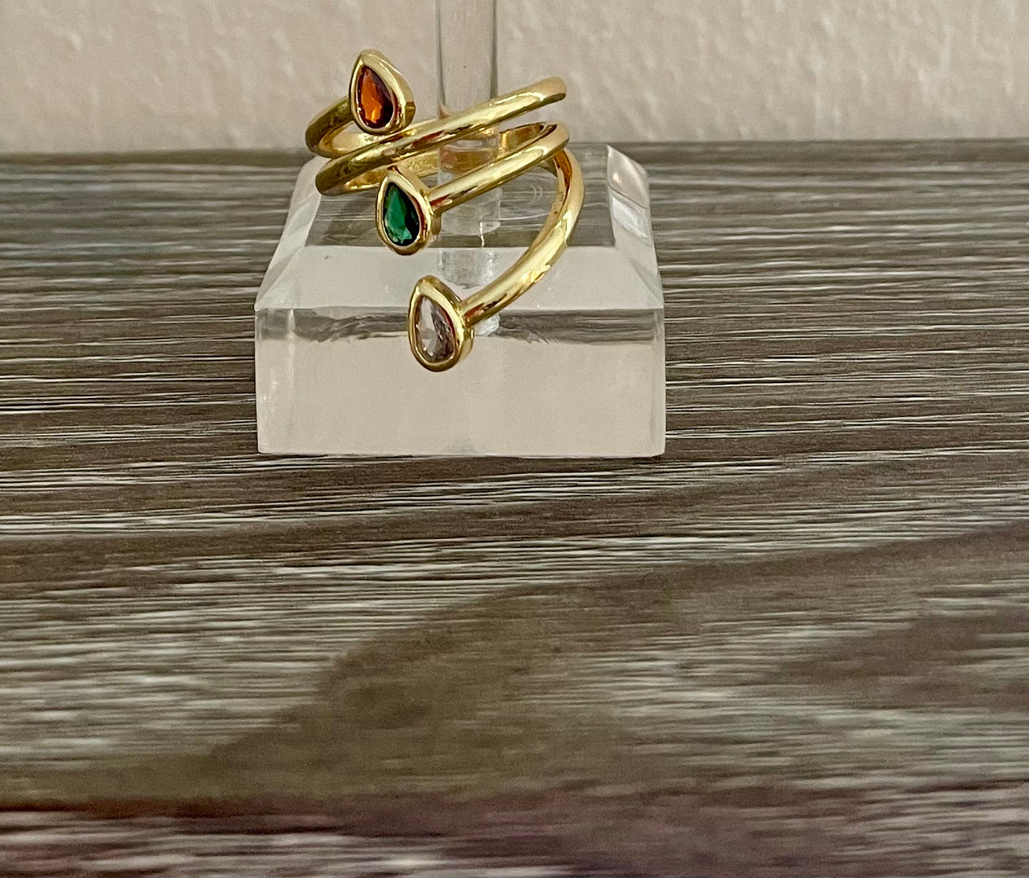 Accessories- 3 Color Drops Ring