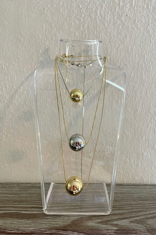 Accessories- Simple Ball Necklace