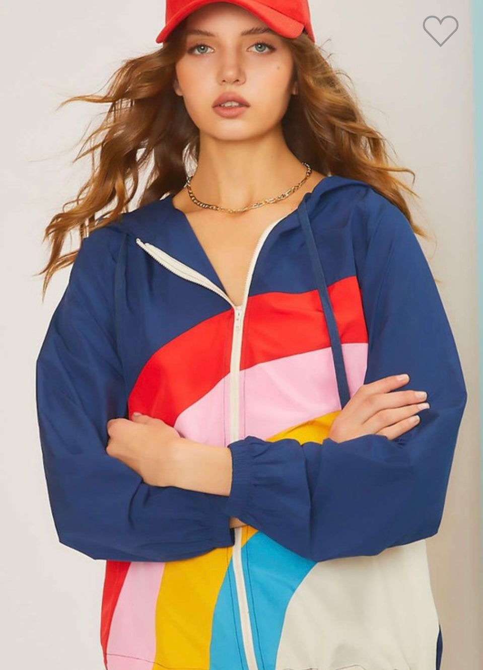 Rainbow windbreaker 2025 forever 21